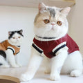 Knitted Fall Sweater Vest Pet Clothes