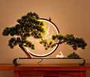 Zen Style Cliff Welcome Pine Bonsai Home Decor, ibuyxi.com