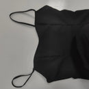 Two Tone Pleated Flare Maxi Dress