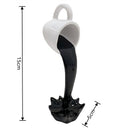 Floating and Creative Desktop Decor Coffee Cup Sculpture - view 4