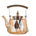 Heat Resistant With Strainer Glass Flower Tea Pot - view 2