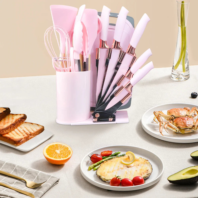 20pcs Heat-Resistant Silicone Kitchen Utensil Set