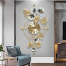 Modern Pointer Gold Metal Art Wall Clock - view 4