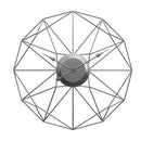 Polygon Design Of Silent 3D Wall Clock, iBuyXi.com