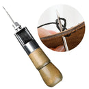 Leather Sewing Awl Kit Waxed Thread Hand Sewing Tools, ibuyxi.com