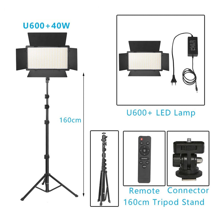 Nagnaz U800+ LED Studio Light with Adjustable Temperature, ibuyxi.com