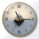 Fashion Ultra Thin Black Frame Silent Wall Clock - view 7