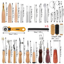 35 Piece Leather Hand Sewing Craft Tool Kit Set, iBuyxi.com