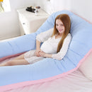 U Shape Maternity Pillow With Soft Coral Fleece, ibuyxi.com