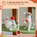 Floor to Ceiling Mushroom Cat Tower