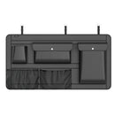 Car Storage Box Backseat 5 Bag Trunk Organizer Multi-use PU Leather Car Seat Back Organizers With Net Bag Car Accessories, ibuyxi.com