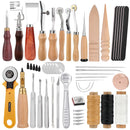 35 Piece Leather Hand Sewing Craft Tool Kit Set, iBuyxi.com