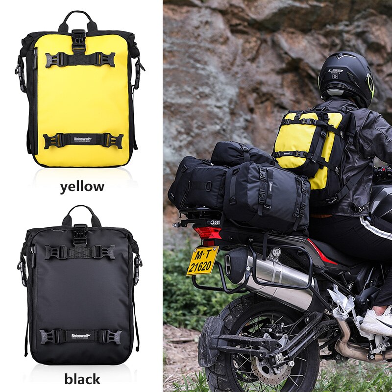 Waterproof Rear Seat Motorcycle Saddle Backpack, ibuyxi.com