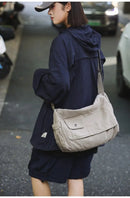 Casual Canvas Messenger Bag