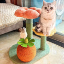 Sweet Orange Blossom Cat Scratching Post