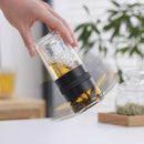 High Borosilicate Glass Tea Bottle Infuser Tumbler, iBuyXi.com