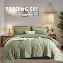 Kinsington Chevron Bed Comforter 7 Piece Set, iBuyXi.com