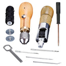 DIY Leather Sewing Awl Kit with Waxed Thread