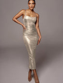 Unlimited Luxury & Sophistication Bodycon Maxi Dress - view 5