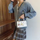 Luxe Sweet Cherry Print Shoulder Bag