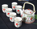 Handmade and Porcelain Ceramic Tea Pot Set, ibuyxi.com