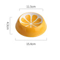 Ceramic Fruit Slice Pet Bowls