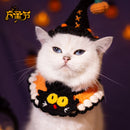 Handmade Halloween Cat Collars