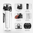 1000ml Fruit Infuser Bottle BPA-Free and Sporty Design, iBuyXi.com