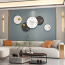 Minimalist Wall Hanging Clock with Luxury Lights - view 4