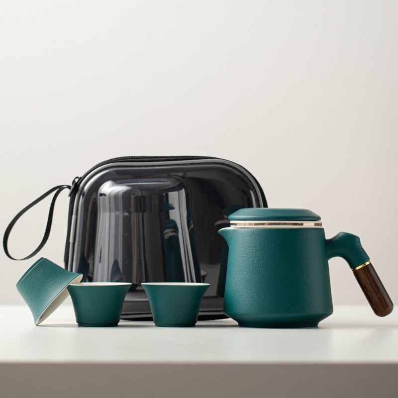 Portable Compact Travel Teapot Set, ibuyxi.com