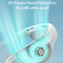 Portable Rechargeable Bladeless Neck Brace Cooling Fan, iBuyXi.com
