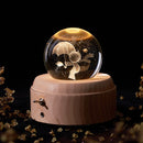 Crystal 3D Universe Ball Night Light with Music Box, ibuyxi.com