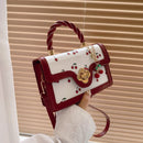 Luxe Sweet Cherry Print Shoulder Bag