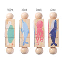 Wooden Picture Block Puzzle Baby Toy