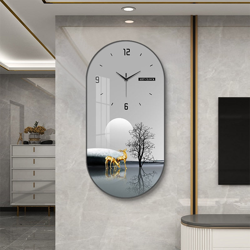 Modern And Creative Luxury Wall Clock, ibuyxi.com
