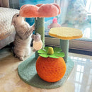 Sweet Orange Blossom Cat Scratching Post