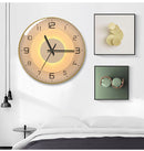 Fashion Ultra Thin Black Frame Silent Wall Clock, iBuyXi.com
