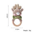 Crochet Animals Baby Rattle