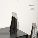 Modern Art Desk Clock For Floral Decor - view 4