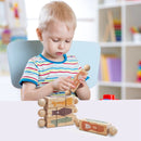 Wooden Picture Block Puzzle Baby Toy