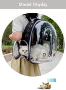 Space Capsule Pet Carrier Transparent Backpack