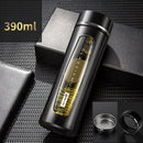 Double Glass Water Bottle Portable Insulation - view 5