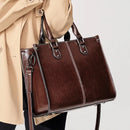 Classic Carryall Genuine Leather Tote Bag