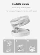 7200mAh Portable and Quiet Rechargeable Fan, ibuyxi.com