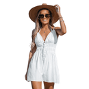 Spaghetti Straps V-neck Bodysuit Romper, ibuyxi.com