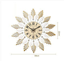 Creative Silent Iron Wall Clock Art Decor