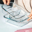 Sleek Glass Lunch Box for Food Storage, ibuyxi.com