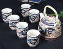 Handmade and Porcelain Ceramic Tea Pot Set, ibuyxi.com