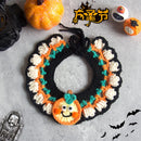 Handmade Halloween Cat Collars