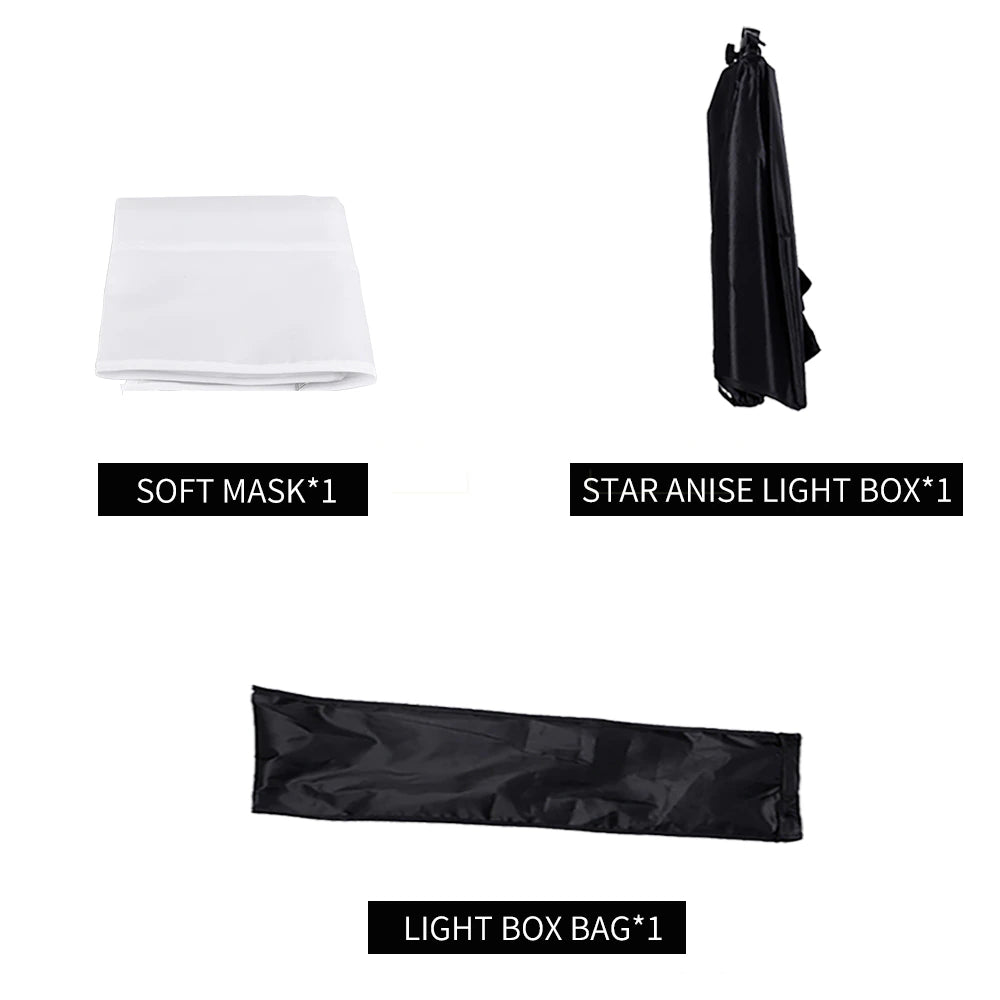 SH 70cm Octagon Softbox LED Flash Setup Kit, iBuyXi.com